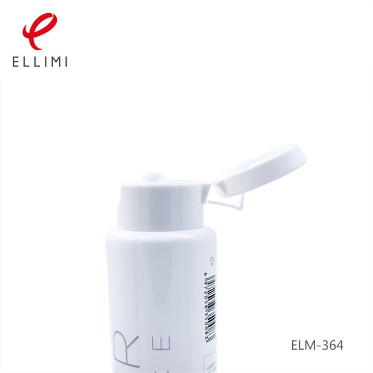 Plastic Cosmetic Tubes With Doctor Flip Top Cap